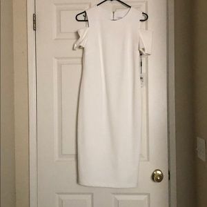 Calvin Klein white dress